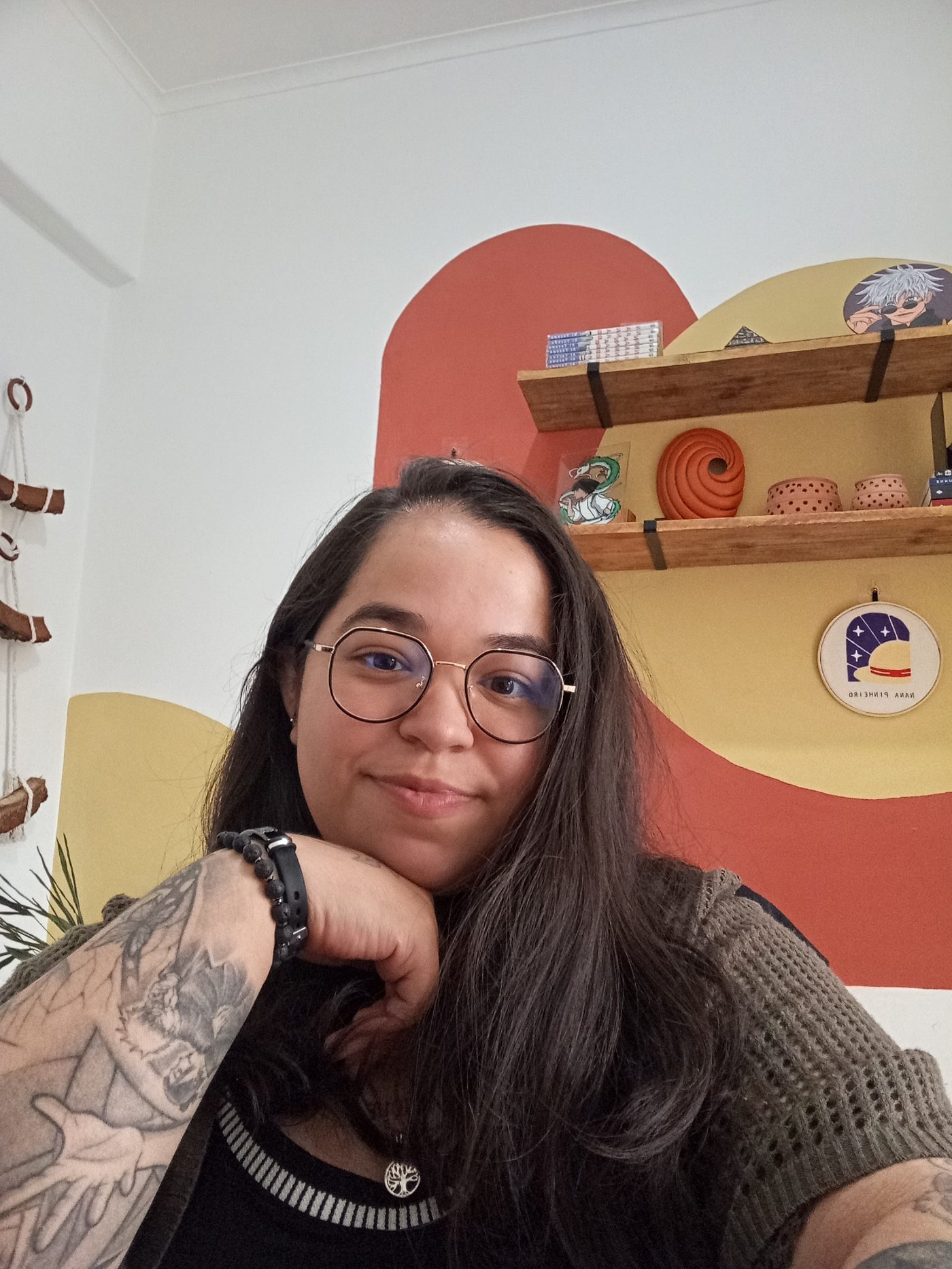 Natália (Nana) Pinheiro no consultório